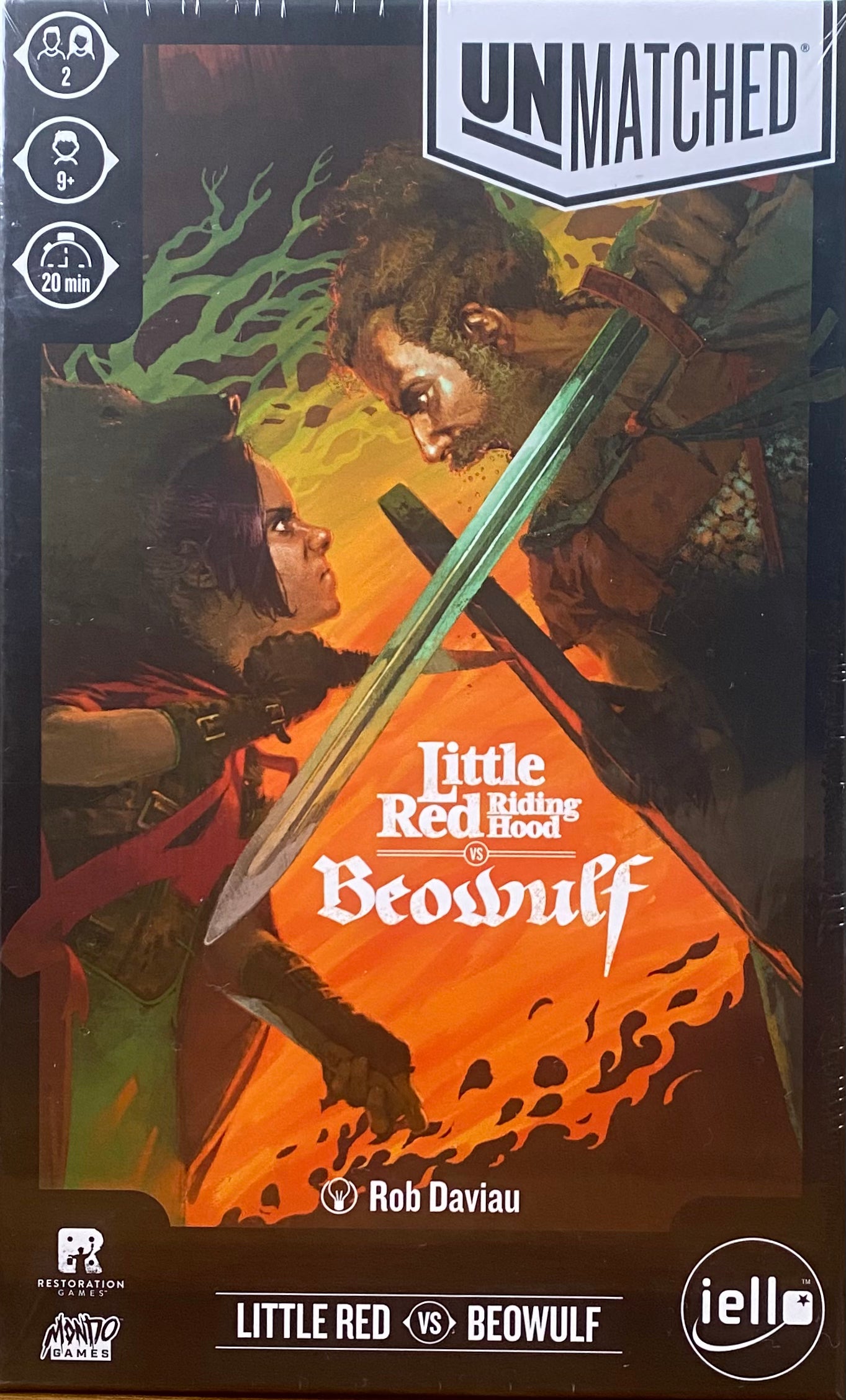 Unmatched: Little Red Riding Hood vs Beowulf – Board Game Madness