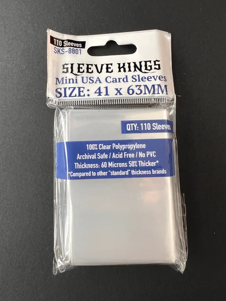 Sleeve Kings 41 x 63mm Card Sleeves