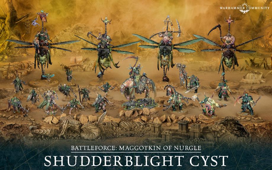 Age of Sigmar - Maggotkin of Nurgle: Shudderblight Cyst