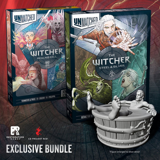 Unmatched: The Witcher Bundle + Geralt in Bathtub PROMO