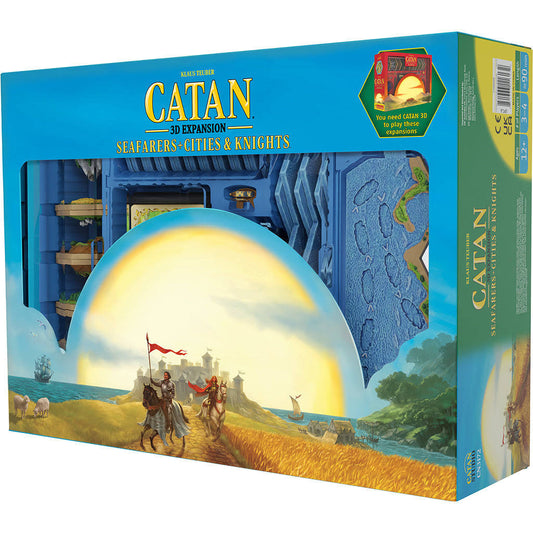 Catan 3D Expansions: Seafarers + Cities & Knights