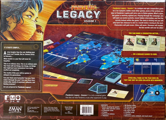 Pandemic: Legacy Season 1