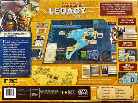 Pandemic: Legacy Season 2