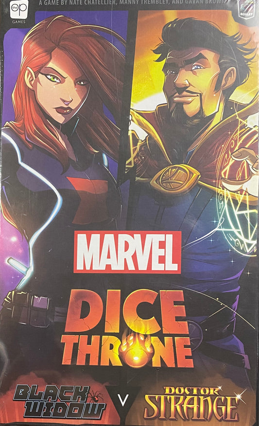 Dice Throne Marvel - Black Widow v. Doctor Strange