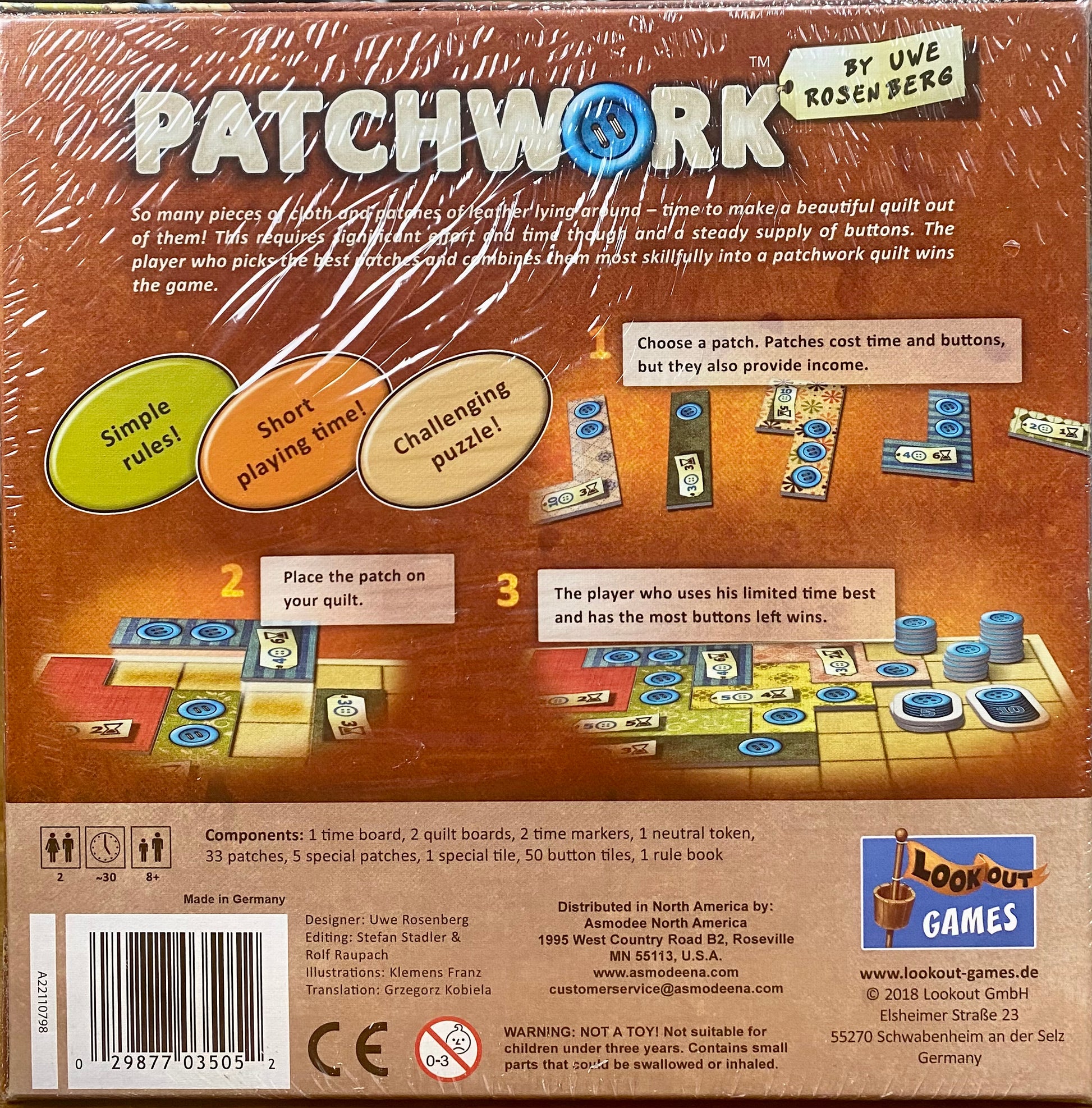 Patchwork Board Game Madness