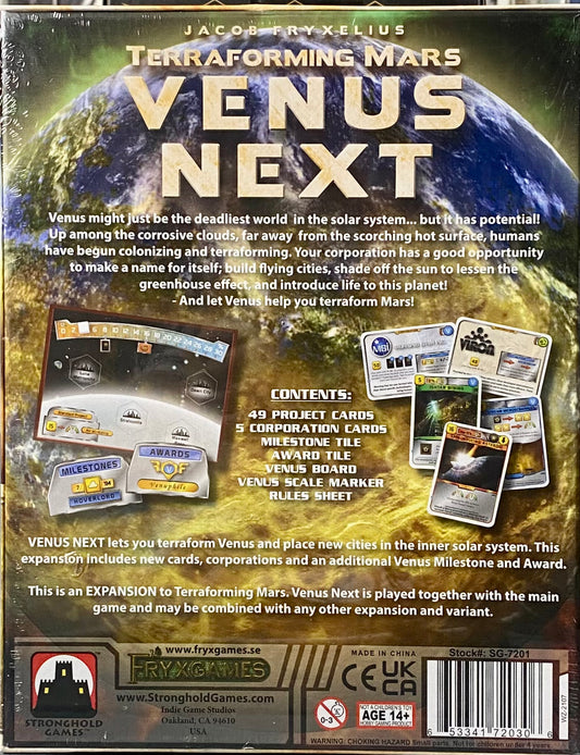 Terraforming Mars: Venus Next