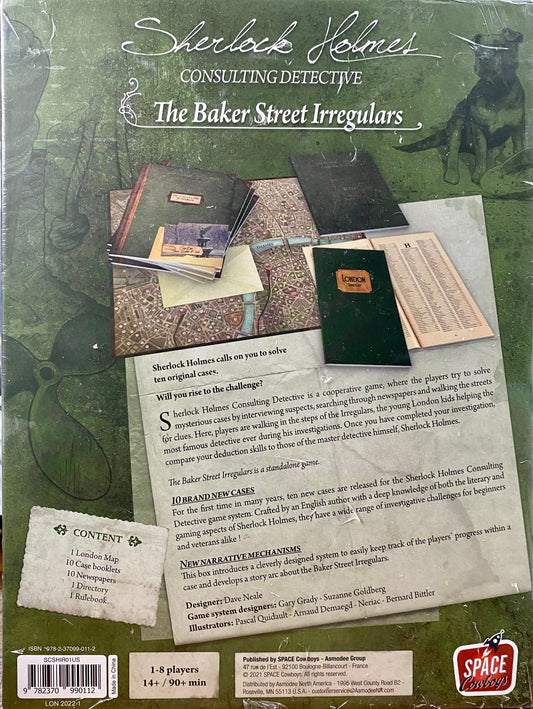 Sherlock Holmes Consulting Detective: The Baker Street Irregulars