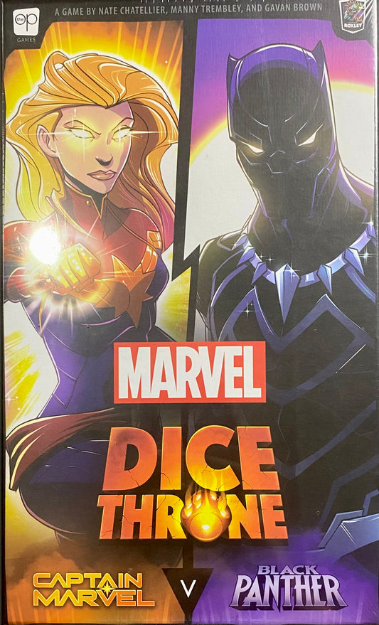 Dice Throne Marvel - Captain Marvel v. Black Panther