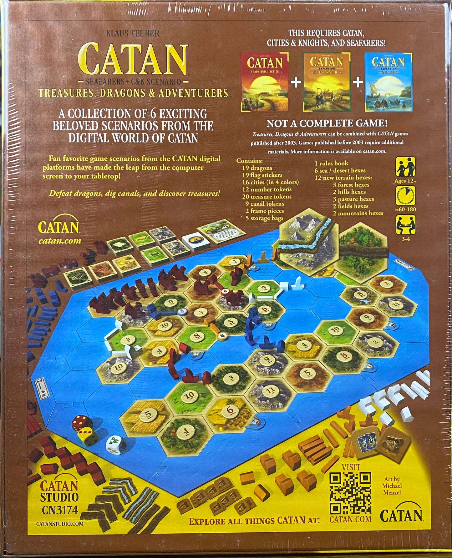 Catan: Treasures, Dragons and Adventurers